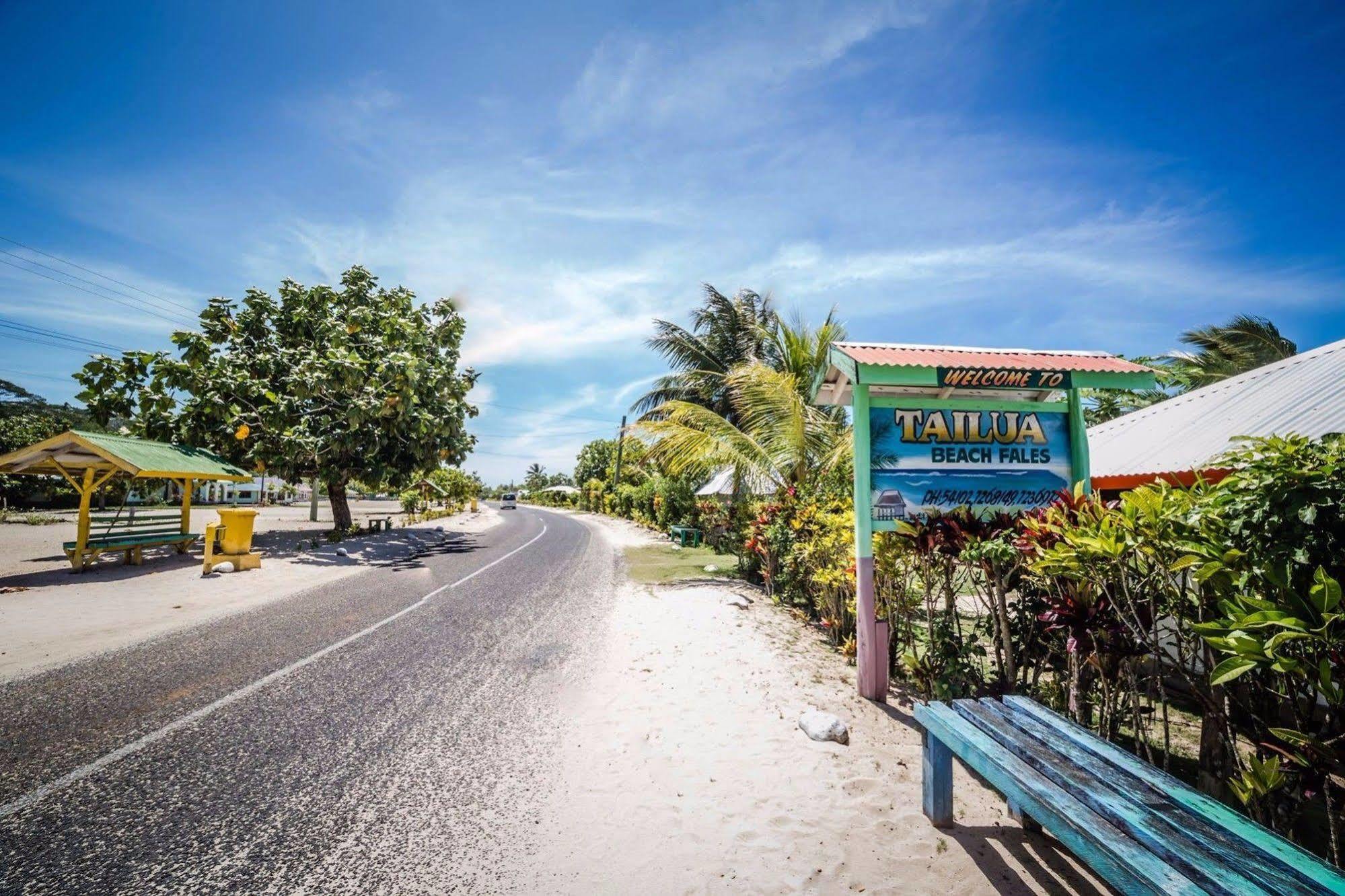 Tailua Beach Fales Manase Dış mekan fotoğraf